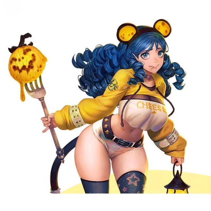38mm Anime Female Fantasy Warriors, 2 Figures, Resin Model Figure Kit, Unassembled and Unpainted