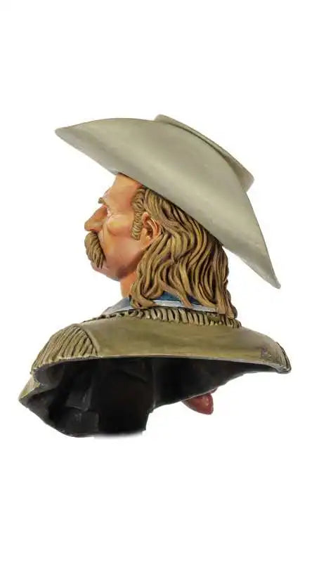 American Civil War Lt. Col. George A. Custer, Resin Model Bust Kit, Unassembled and Unpainted