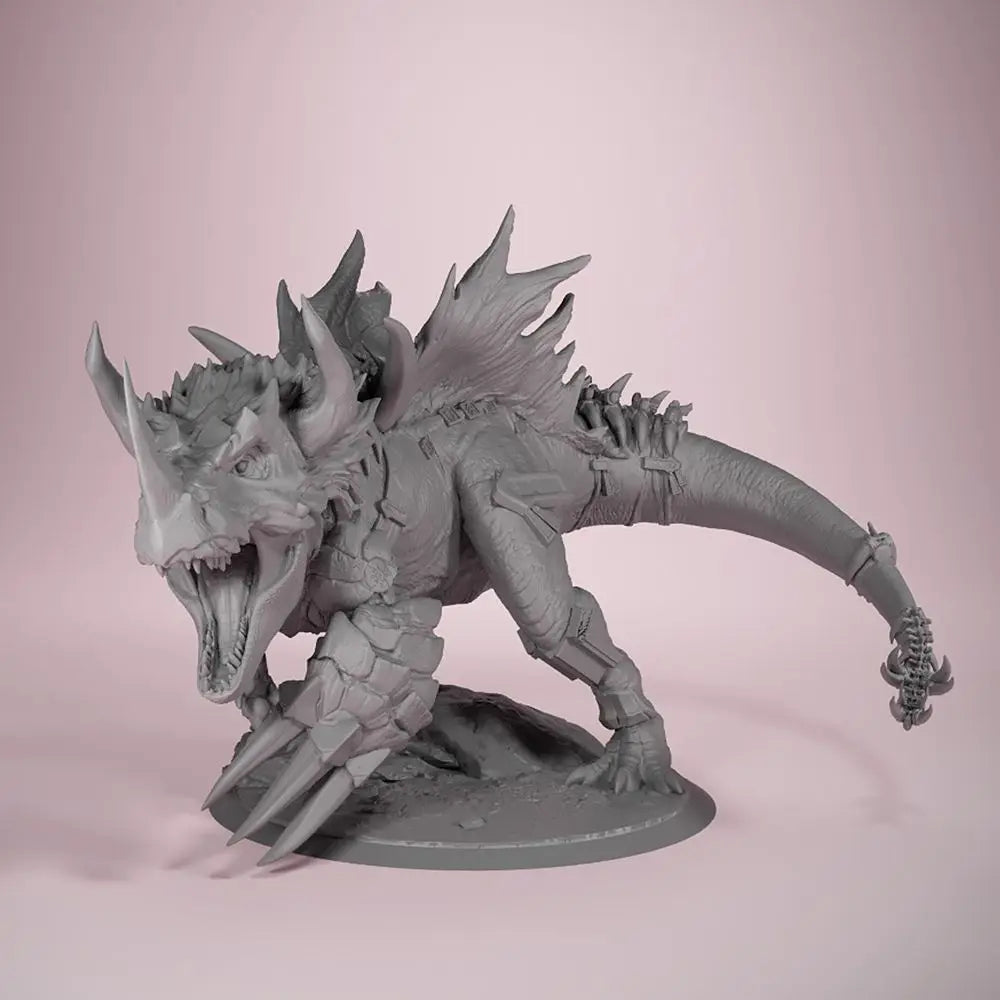 65mm Tyrannosaurus Rex, Resin Model Creature Kit, Wildlife Theme, Unassembled and Unpainted