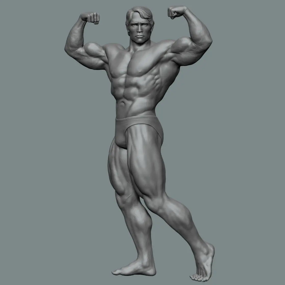 180mm Modern Bodybuilder Reference, Resin Model Figure Kit, Historical Theme, Unassembled and Unpainted