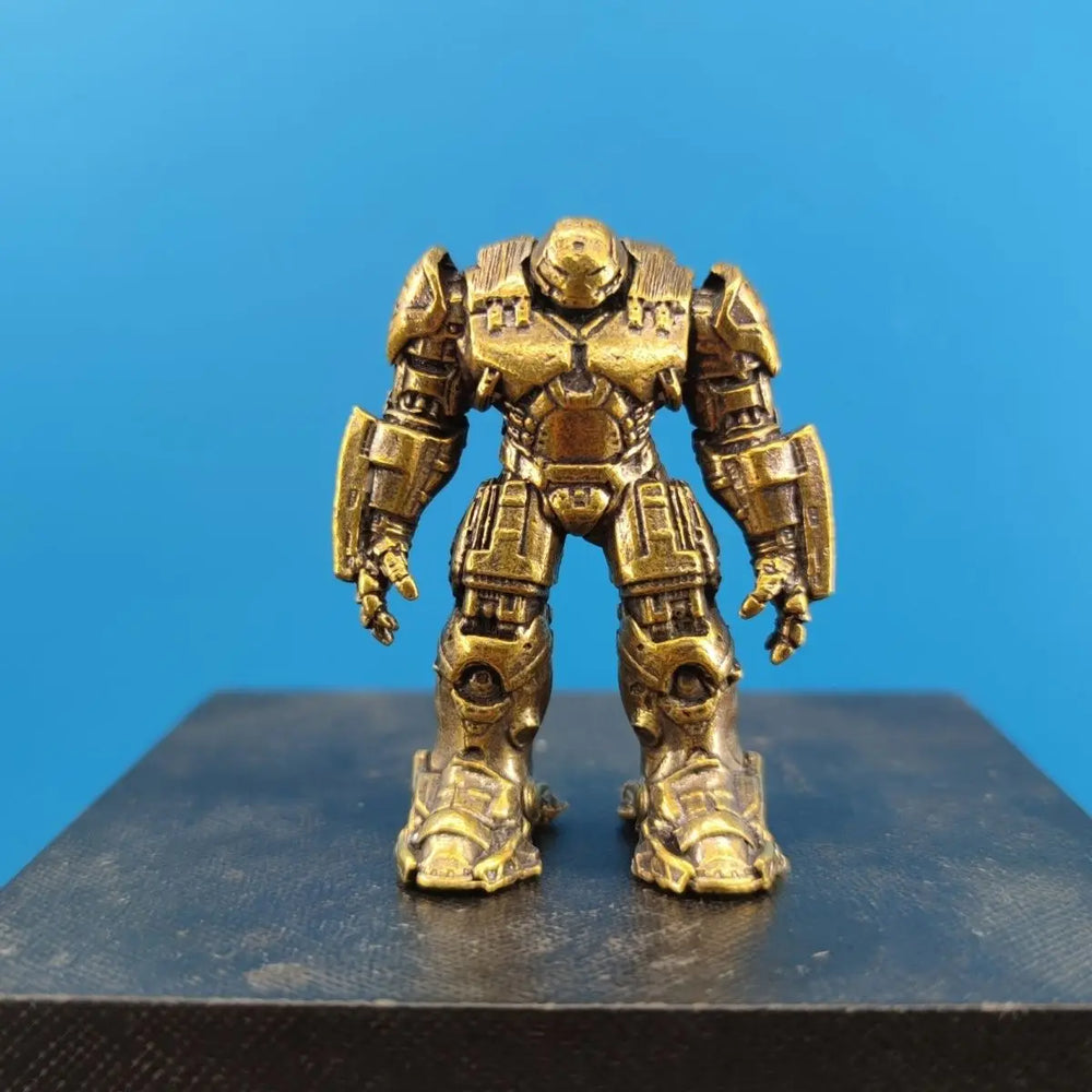 55mm 55mm Mecha Warrior, Resin Model Figure Kit, Sci-Fi Theme, Unassembled and Unpainted
