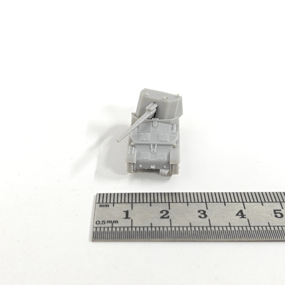1/144 WWII Italian Semovente M41M 90/53, Resin Model Vehicle Kit, Unassembled and Unpainted