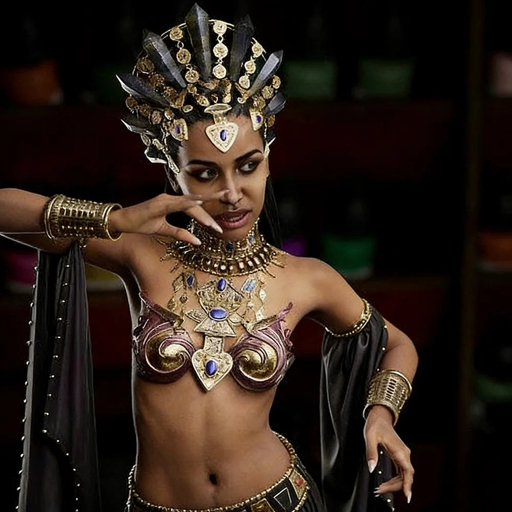 230mm Queen Akasha, Resin Model Bust Kit, Fantasy Theme, Unassembled and Unpainted