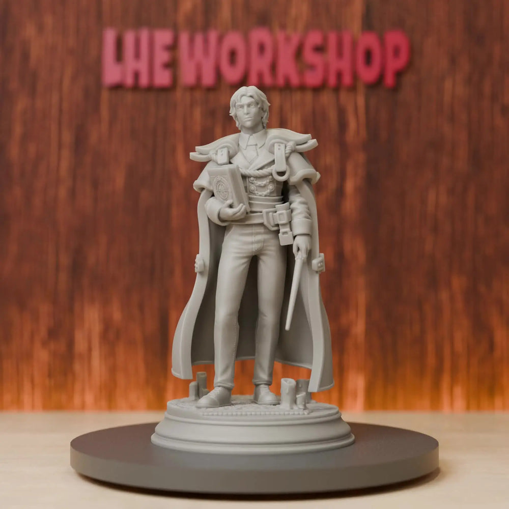 75mm Young Wizard, Resin Model Figure Kit, Fantasy Theme, Unassembled and Unpainted