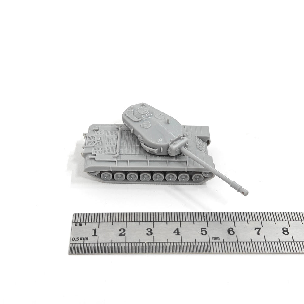 1/144 WWII Soviet T34 Heavy Tank, Resin Model Vehicle Kit, Unassembled and Unpainted