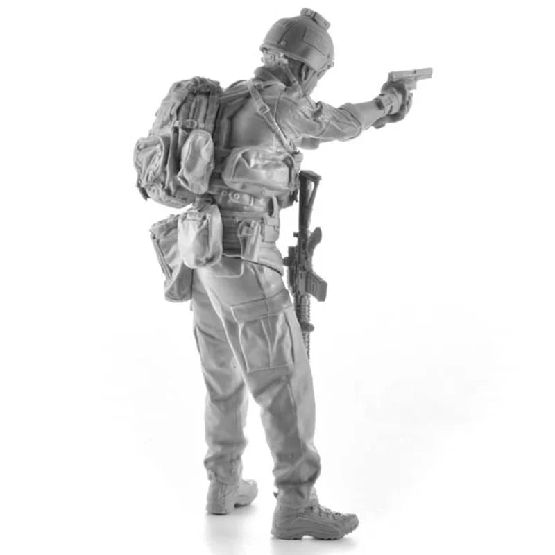 1/16 Modern US Army Special Forces, 3 Figures, Resin Model Figure Kit, Unassembled and Unpainted