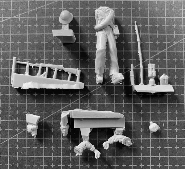 1/35 Vietnam War NVA Private, Resin Model Figure Kit, Unassembled and Unpainted