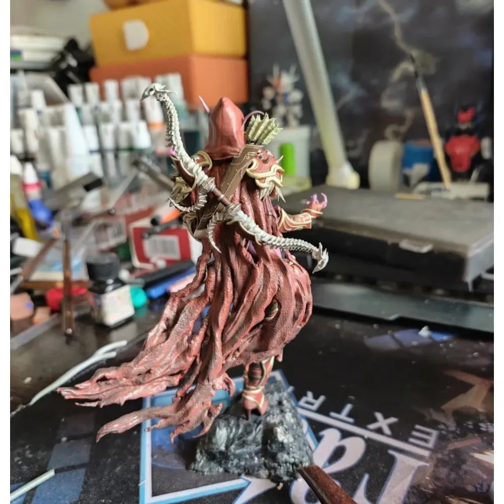 1/10 Female Elf Warrior, Resin Model Figure Kit, Fantasy Theme, Unassembled and Unpainted