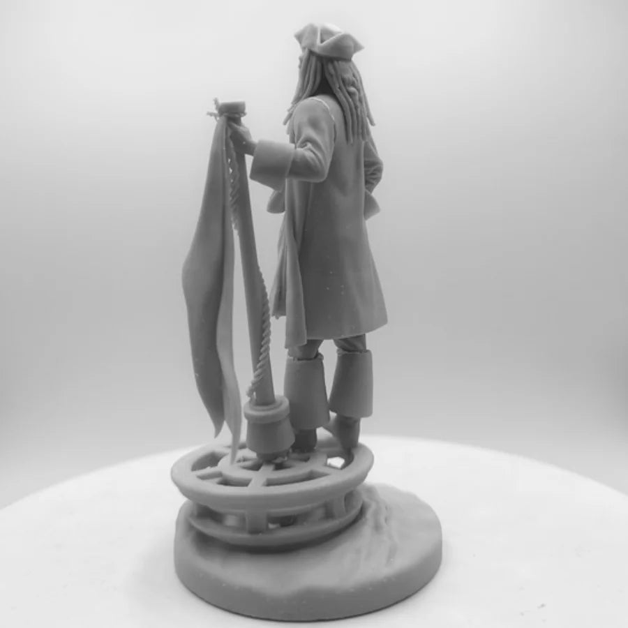1/24 Historical Pirate Captain, Resin Model Figure Kit, Historical Theme, Unassembled and Unpainted