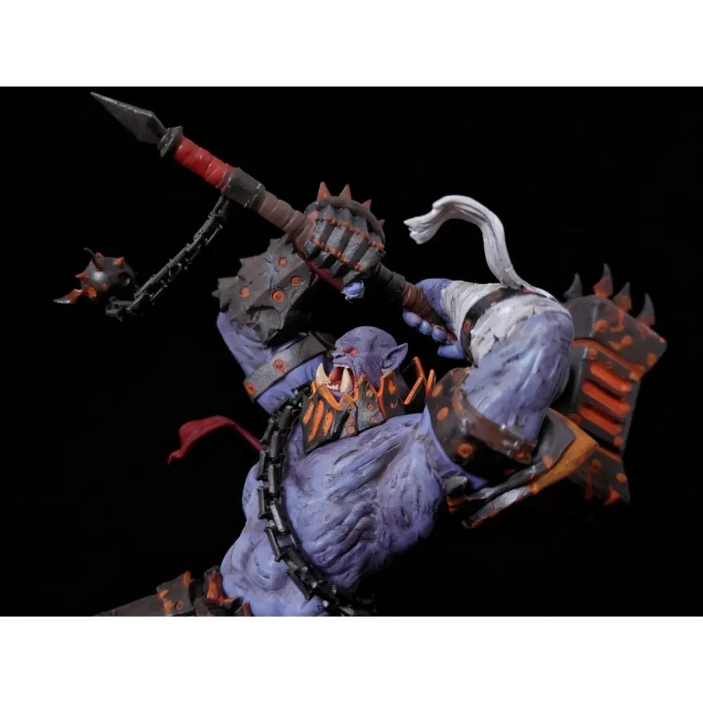 Chief Blackhand Orc Warlord, Resin Model Figure Kit, Fantasy Theme, Unassembled and Unpainted