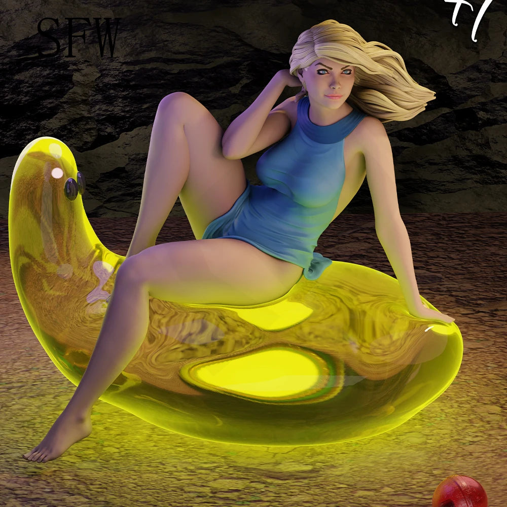 1/24 Swan Beauty, Resin Model Figure Kit, Unassembled and Unpainted