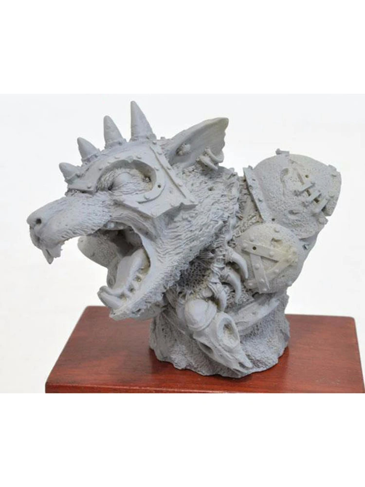 1/10 Dragon Head, Resin Model Bust Kit, Fantasy Theme, Unassembled and Unpainted