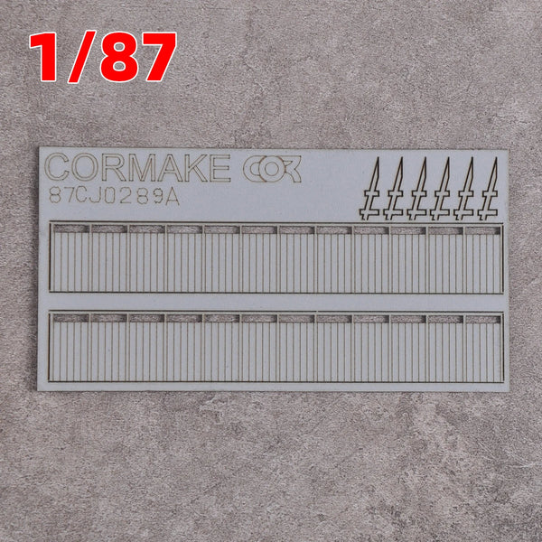 1/87 Railway Scene Structures, Resin Model Diorama Kit, Historical Theme, Unassembled and Unpainted