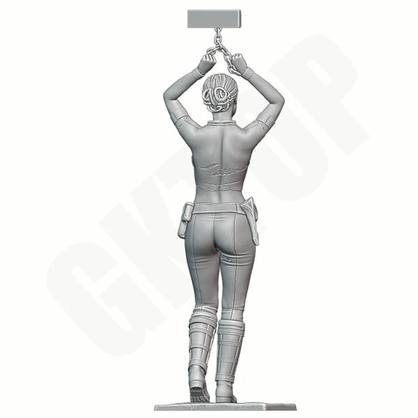 1/24 Captive Maid, Resin Model Figure Kit, Unassembled and Unpainted