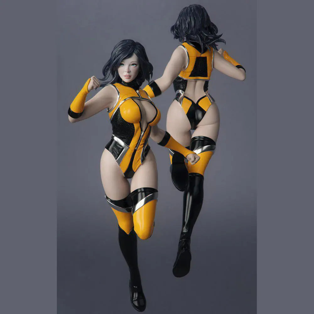 1/24 Athletic Female Runner in Sprint, Resin Model Figure Kit, Unassembled and Unpainted