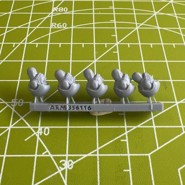 1/35 Modern Infantry Operator Head Variants, 5 Figures, Resin Model Figure Kit, Unassembled and Unpainted