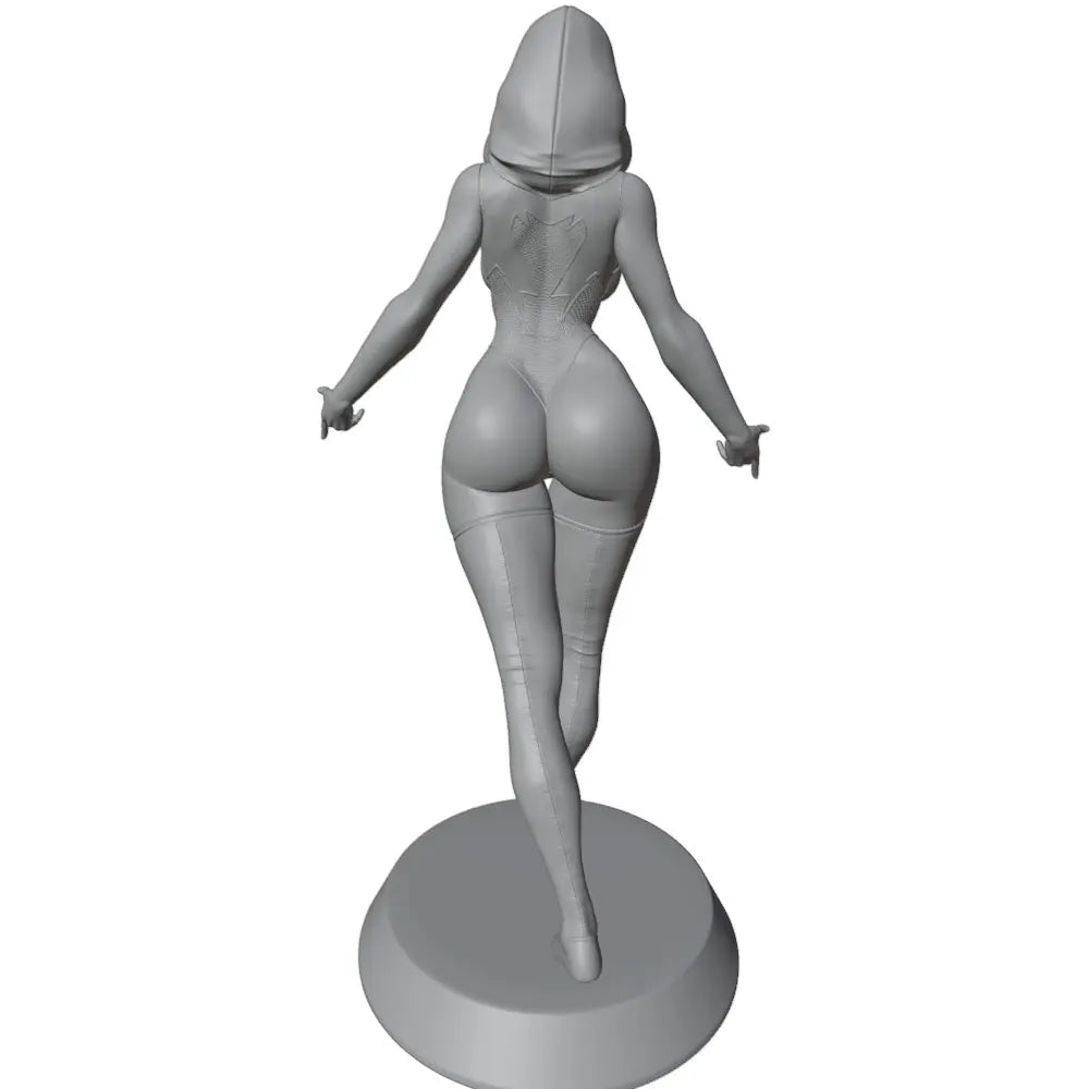 1/24 Pin-up Warrior, Resin Model Figure Kit, Unassembled and Unpainted