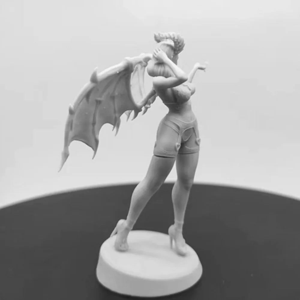1/24 Succubus, Resin Model Figure Kit, Fantasy Theme, Unassembled and Unpainted