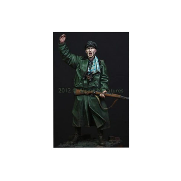 1/16 WWII German Kurt Meyer, Resin Model Figure Kit, Unassembled and Unpainted