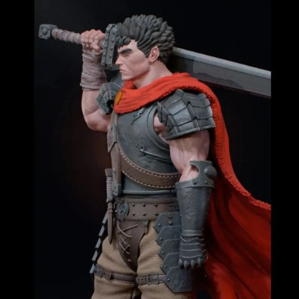 230mm Swordsmanship Legend, Resin Model Figure Kit, Fantasy Theme, Unassembled and Unpainted