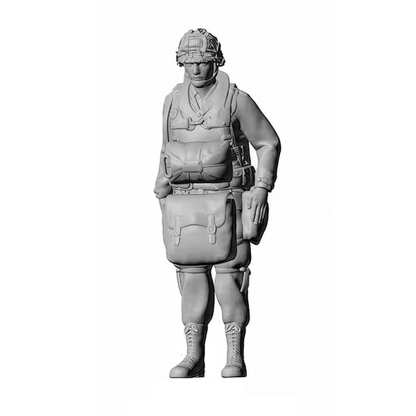 1/32 Modern US Airborne Soldier, Resin Model Figure Kit, Unassembled and Unpainted