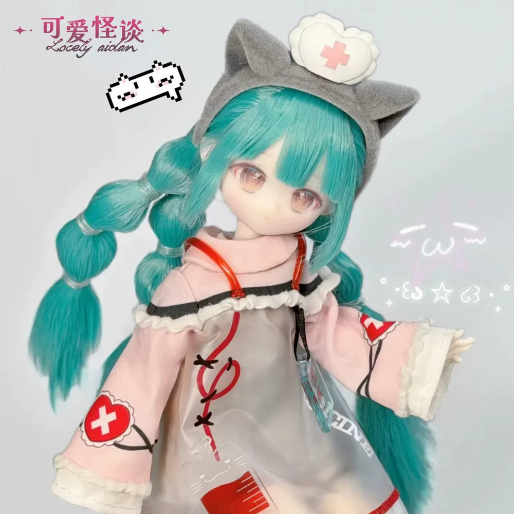 1/8 Ghost Stories Cute Chibi, Resin Model Figure Kit, Anime Theme, Unassembled and Unpainted