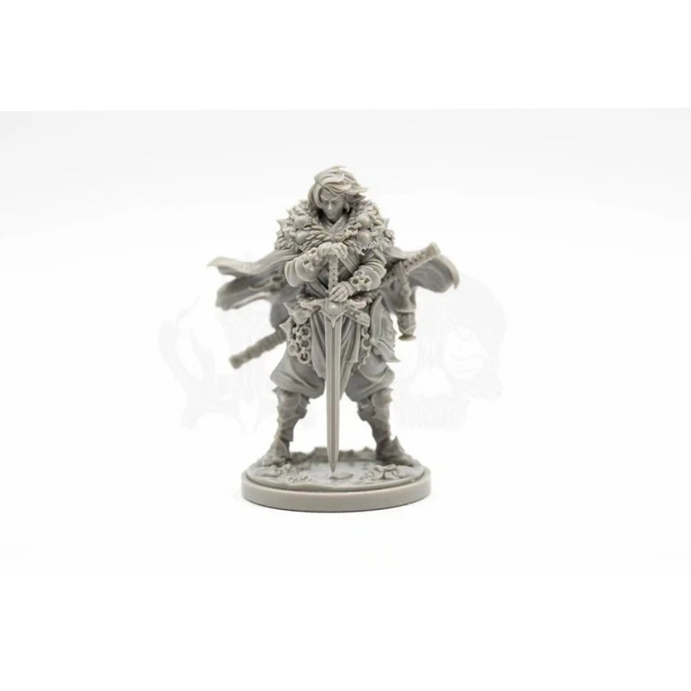 Dead Kingdom Undead Survivors, 6 Figures, Resin Model Figure Kit, Fantasy Theme, Unassembled and Unpainted