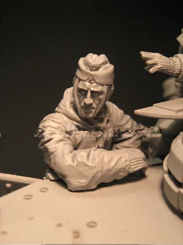 1/16 Male Portrait, Resin Model Bust Kit, Historical Theme, Unassembled and Unpainted