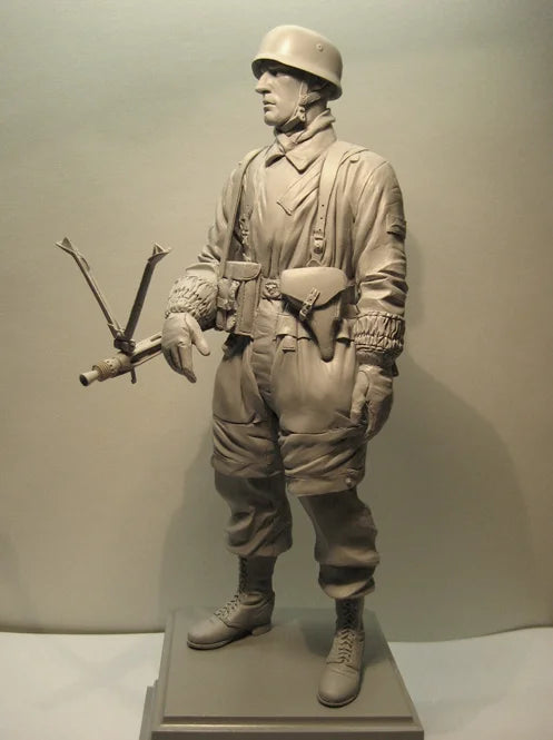 1/9 WWI German Imperial Soldier, Resin Model Figure Kit, Unassembled and Unpainted