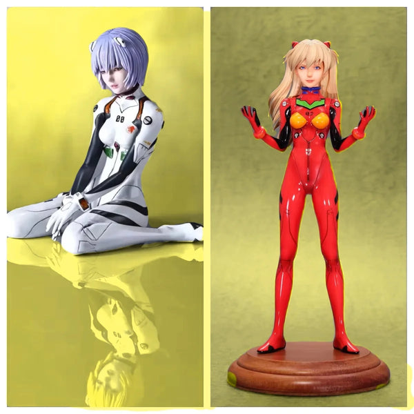 1/8 Female Characters, 2 Figures, Resin Model Figure Kit, Anime Theme, Unassembled and Unpainted