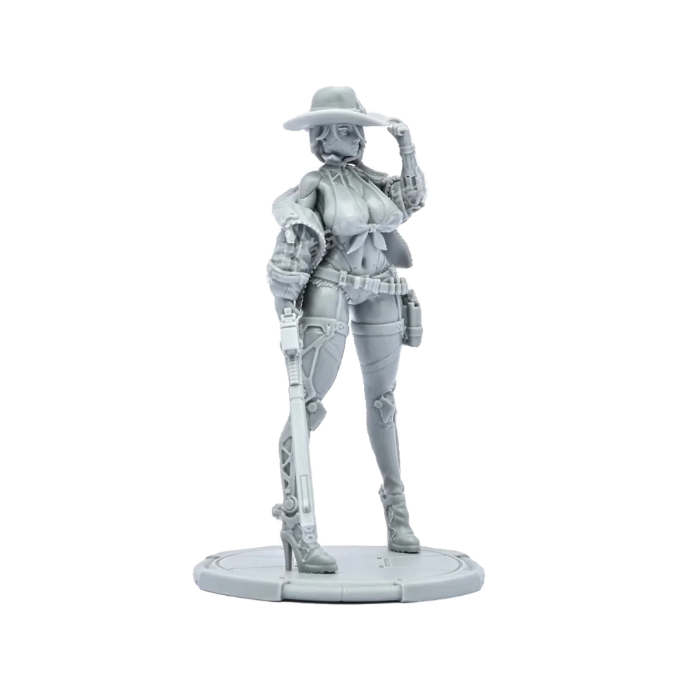 75mm Bounty Hunter, Resin Model Figure Kit, Unassembled and Unpainted