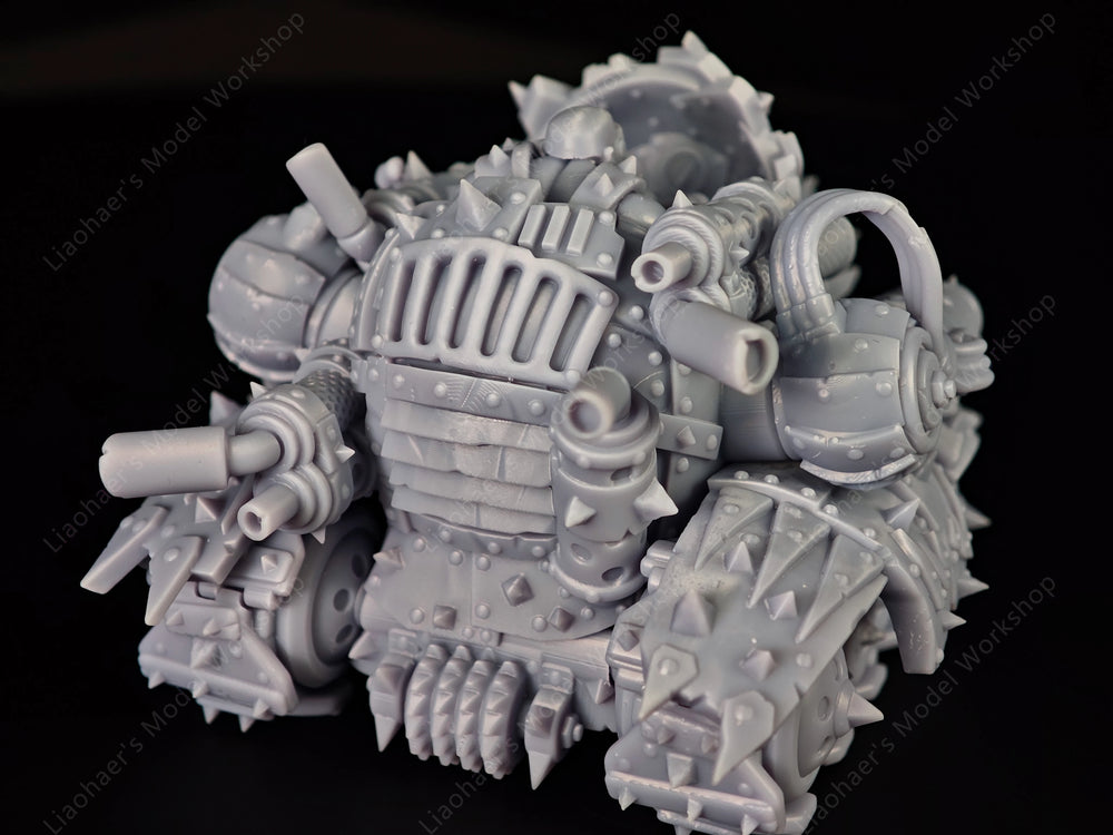 Drill Engine, Resin Model Accessory Kit, Sci-Fi Theme, Unpainted