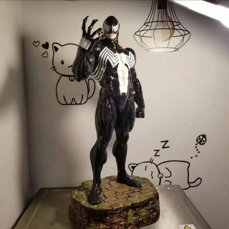 1/4 Venom Symbiote, Resin Model Figure Kit, Sci-Fi Theme, Unassembled and Unpainted