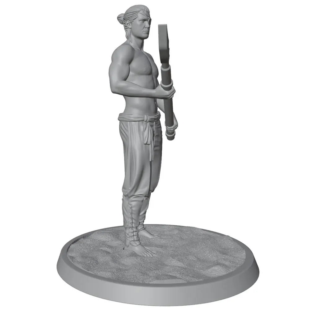75mm Pirate Sailor Warrior, Resin Model Figure Kit, Fantasy Theme, Unassembled and Unpainted