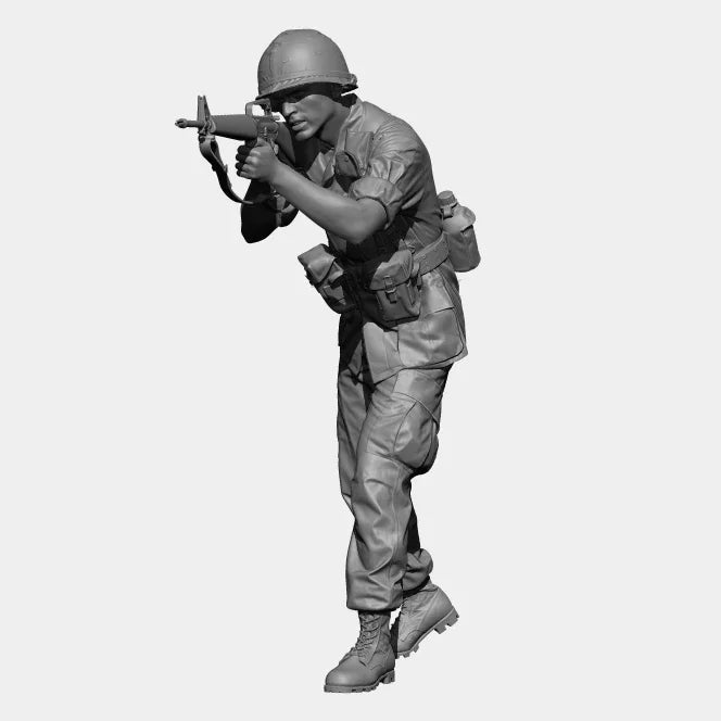 1/35 WWI Soldier Variants, 3 Figures, Resin Model Figure Kit, Unassembled and Unpainted