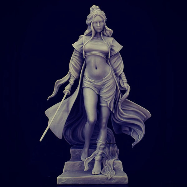Luna's Soldier, Resin Model Figure Kit, Fantasy Theme, Unassembled and Unpainted