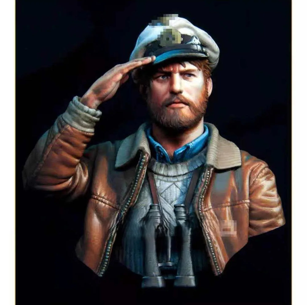 1/10 WWI Soldier, Resin Model Figure Kit, Unassembled and Unpainted