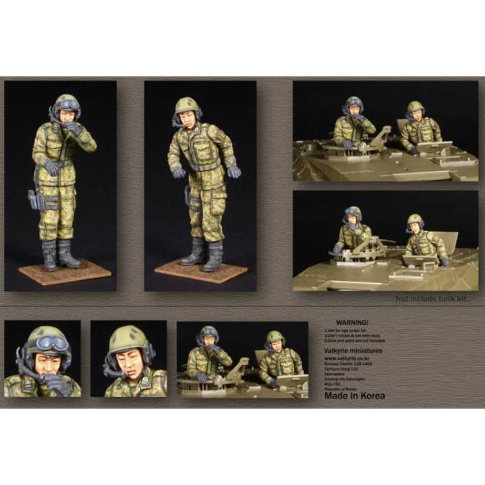 1/35 WWII German Panzer Crew Multiple Battle Poses, 10 Figures, Resin Model Figure Kit, Unassembled and Unpainted