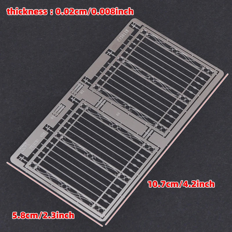 1/35 European Architectural Elements, Resin Model Diorama Kit, Historical Theme, Unassembled and Unpainted