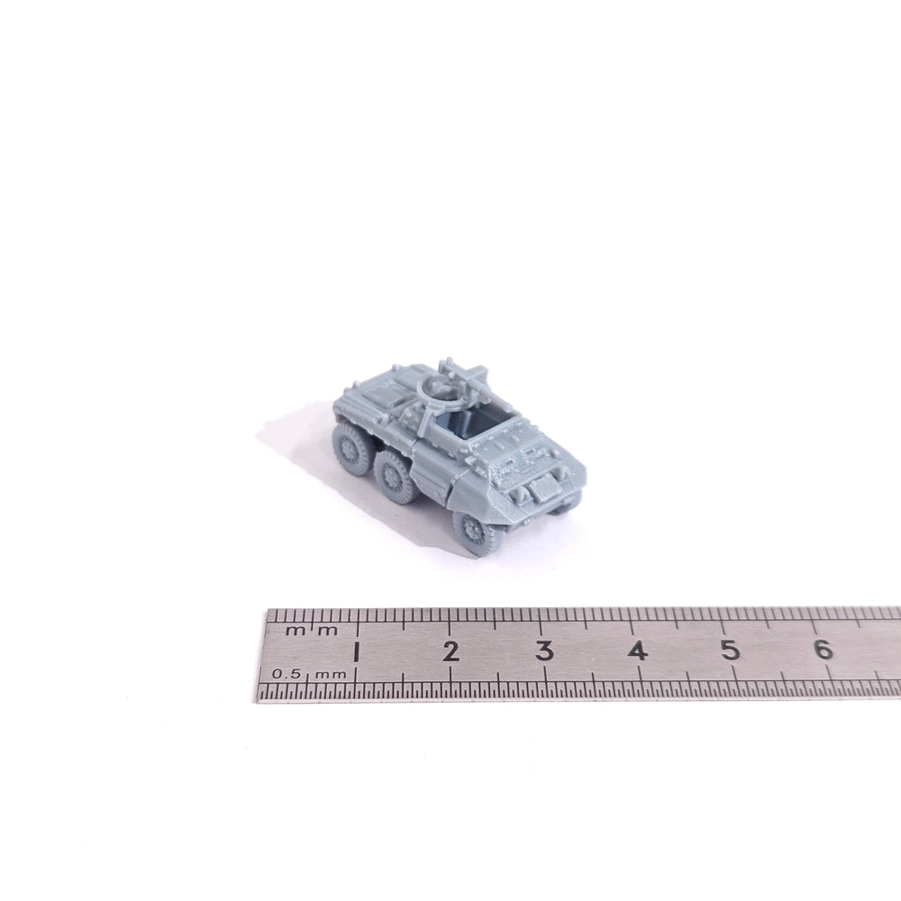 1/144 WWII M20 Armored Utility Car, Resin Model Vehicle Kit, Unassembled and Unpainted