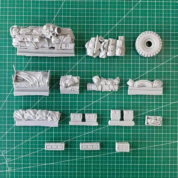1/35 WWII Soviet Heavy Breakdown Tractor SV2S, Resin Model Vehicle Kit, Unassembled and Unpainted