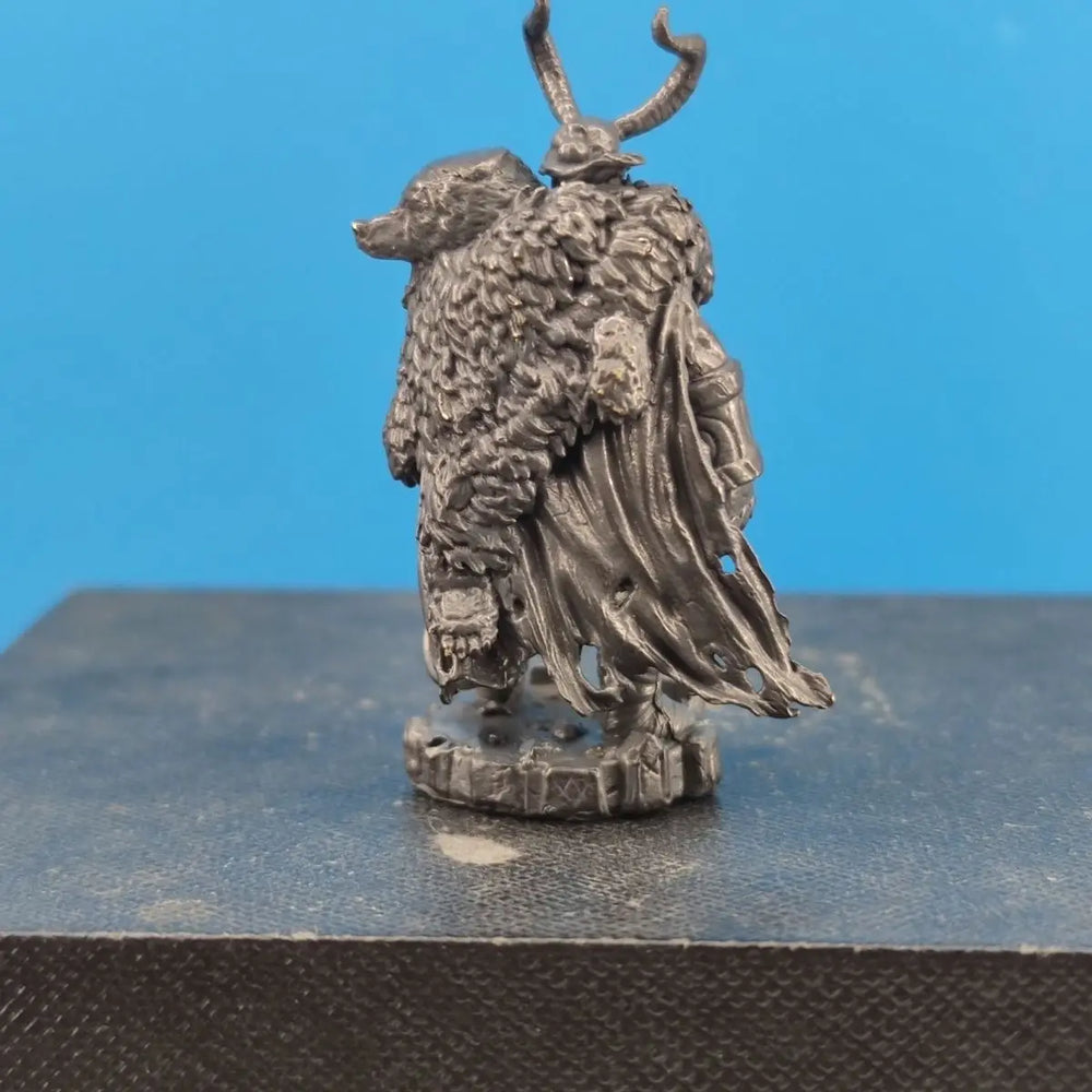 55mm Hell Baron Warrior, Resin Model Figure Kit, Fantasy Theme, Unassembled and Unpainted