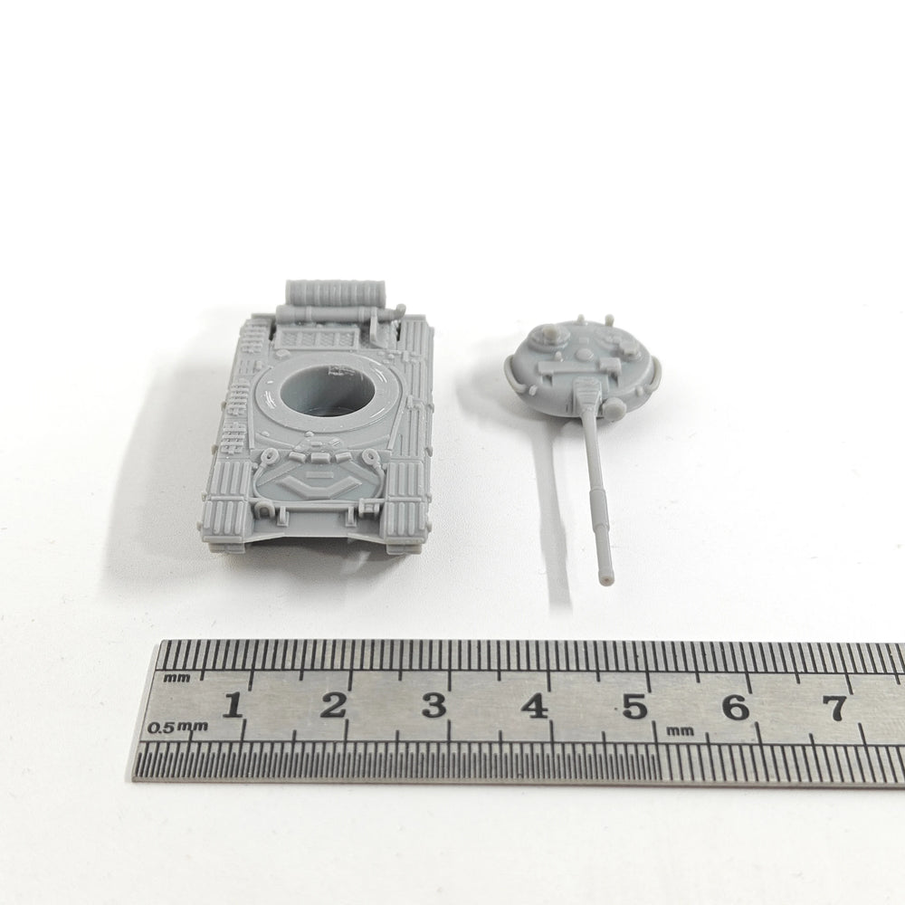 1/144 Cold War Soviet T-64 Main Battle Tank, Resin Model Vehicle Kit, Unassembled and Unpainted
