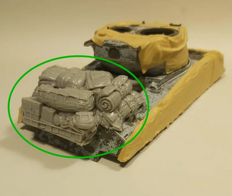 1/35 Modern Main Battle Tank, Resin Model Vehicle Kit, Unassembled and Unpainted