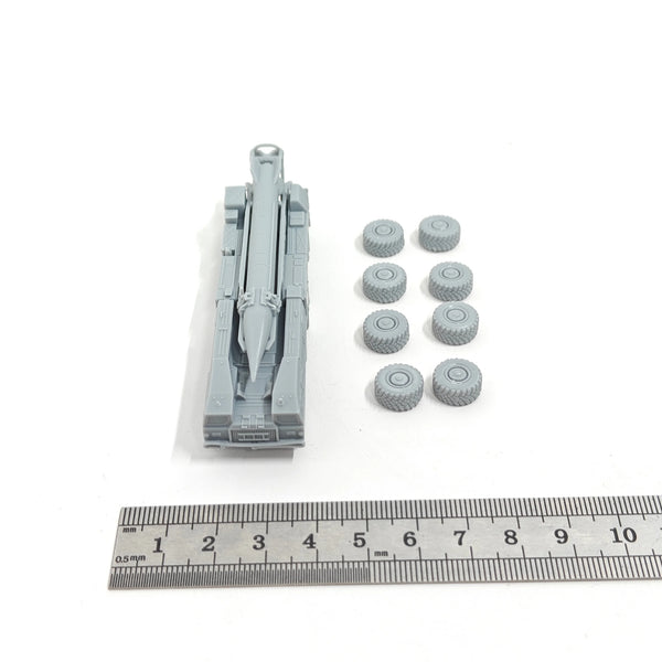 1/144 Cold War Soviet Scud Missile Launcher, Resin Model Vehicle Kit, Unassembled and Unpainted