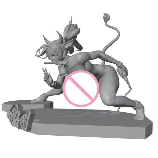 75mm Demon Character, Resin Model Figure Kit, Anime Theme, Unassembled and Unpainted