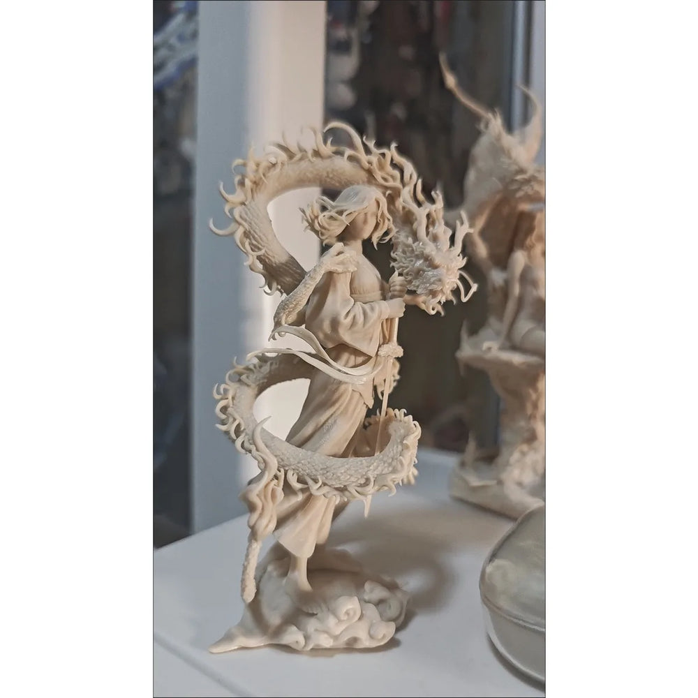 1/10 Hua Mulan, Resin Model Figure Kit, Fantasy Theme, Unassembled and Unpainted