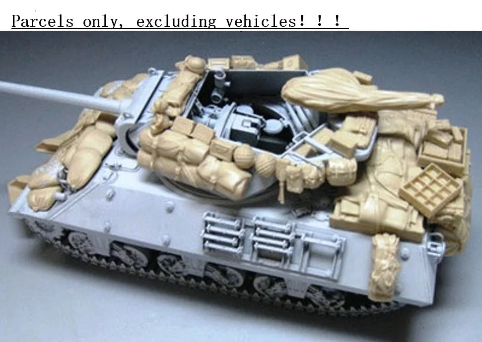 1/35 WWII M10 Tank Destroyer, Resin Model Vehicle Kit, Unassembled and Unpainted