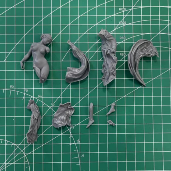 1/24 Twilight Goddess, Resin Model Figure Kit, Fantasy Theme, Unassembled and Unpainted