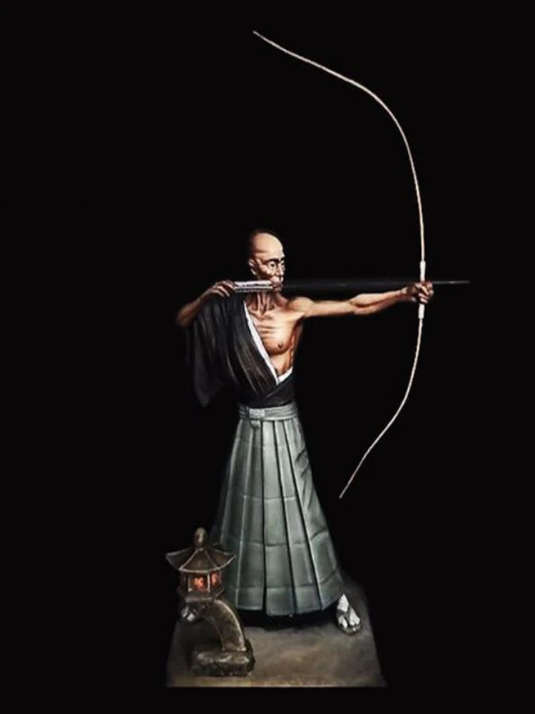 1/24 Ancient Fantasy Archer Officer, Resin Model Figure Kit, Fantasy Theme, Unassembled and Unpainted
